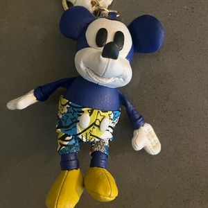 Coach Disney Mickey Leather charm